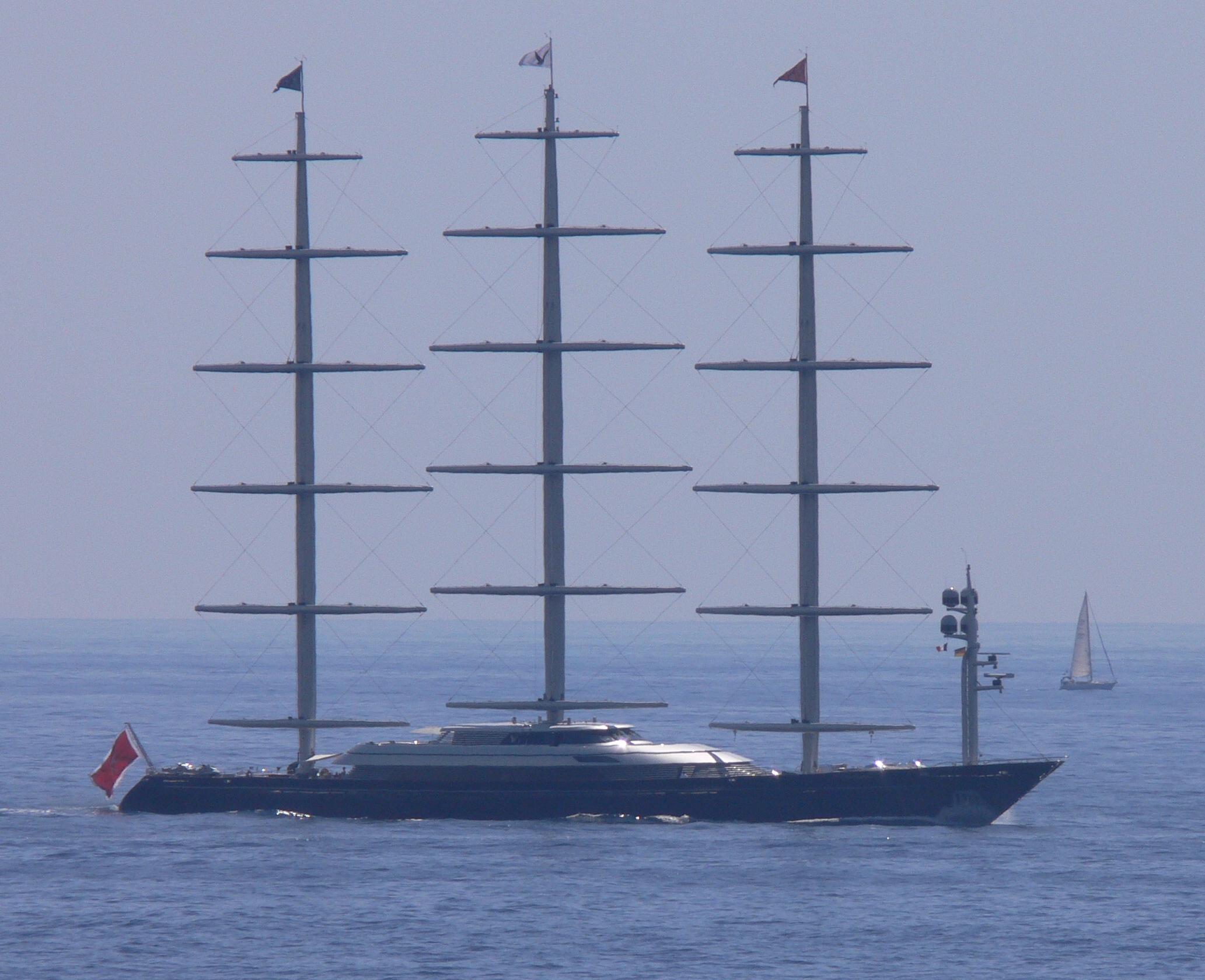 The 88m Perini Navi Sailing Yacht MALTESE FALCON Charterworld Superyacht and Luxury Yacht Charters